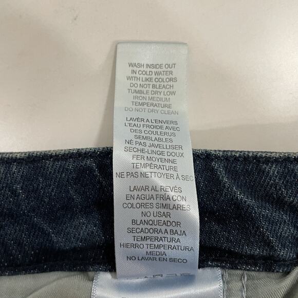 Good American 90s PLEATED TROUSER JEAN Size 10/30 Indigo Blue Denim Wide Leg NEW - Picture 11 of 12